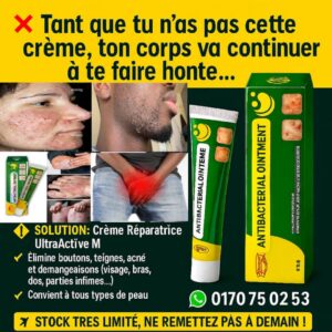 Crème Réparatrice Ultra Active- Satisfait ou remboursé